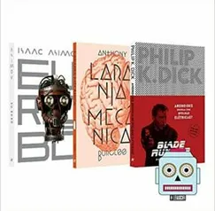 Kit Clássicos Indispensáveis da Ficção Científica + Brinde (Adesivo Sci - Fi) -  R$62