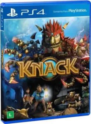 Knack PS4 - R$87,12