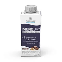 Bebida Láctea Piracanjuba Imunoday Sabor Chocolate com Aveia 200ml