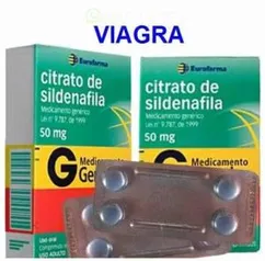 4 comprimidos Citrato de Sildenafila 50 mg (azulzinho)