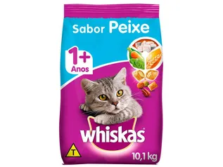 Ração para Gato Premium Whiskas Peixe Adulto - 10,1kg