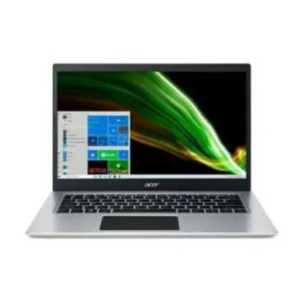 Notebook Acer Aspire 5 A514-53-39KH Intel Core I3 8GB RAM 256GB SSD 14' Windows 10