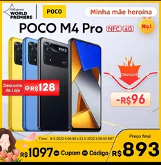 Smartphone POCO M4 PRO 4G