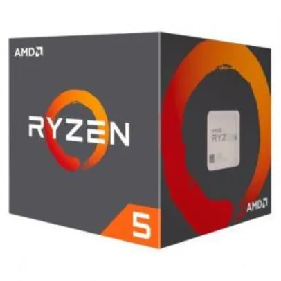 Processador AMD Ryzen 5 2600 3.4GHZ Cache 19MB R$860
