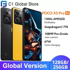 Global Version Poco X5 Pro 5g Global Version Smartphone Android 256gb Snapdragon 