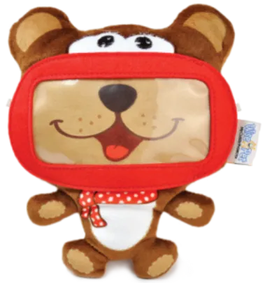 [Saraiva] Capa Protetora de Pelúcia Wise Pet Mini-Bear 900204 Para Smartphones por R$ 2