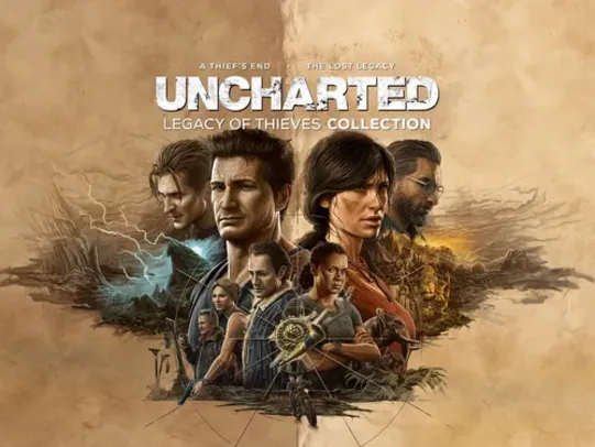 Uncharted: Legacy of Thieves Collection (2 Jogos) - Ativação na Steam