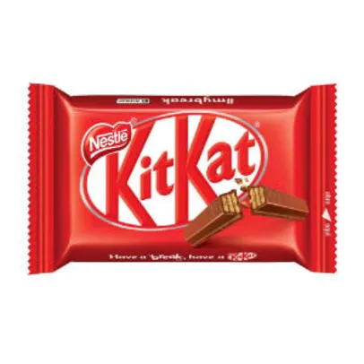 Chocolate Kitkat 4 Fingers ao Leite 41,5g | R$0,58