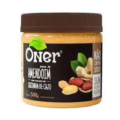 Pasta de Amendoim com Crocante de Cajú Oner
