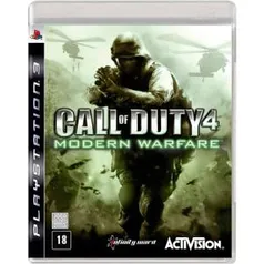 PS3 Call of Duty 4: Modern Warfare - PS3 - R$25