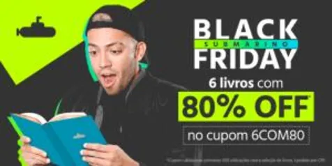 80% OFF COMPRANDO 6 OU MAIS LIVROS