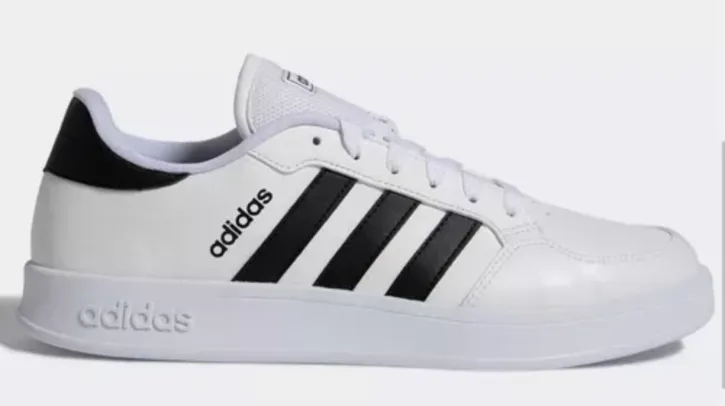 Tênis Adidas Breaknet Masculino - Branco+Preto