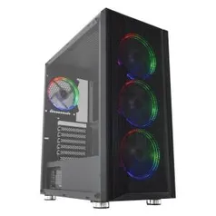 Gabinete Gamer Concórdia Tower Com 4 Fans Inclusos | R$ 339