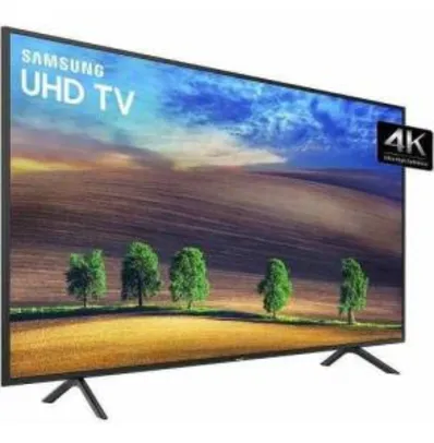 Smart TV LED 55" Samsung Ultra HD 4k 55NU7100 | R$2.299