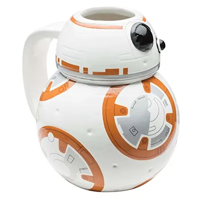 Zak Designs Caneca de café Star Wars, 355 ml, BB-8