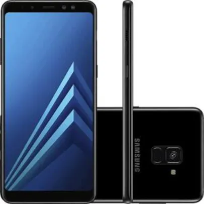 Smartphone Samsung Galaxy A8 Plus Dual Chip Android 7.1 Tela 5.6" Octa-Core 2.2GHz 64GB 4G Câmera 16MP - Preto - R$1322