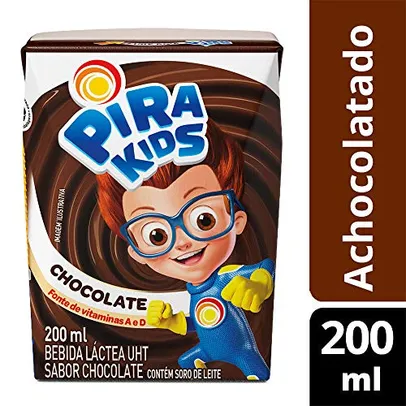 Achocolatado Pirakids 200ml | R$1 Un. ou R$9 para 10 Unidades