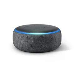 Smart Speaker Amazon com Alexa Echo Dot 3ª Geração Preto