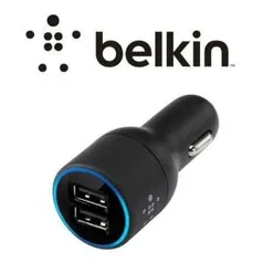 Carregador Veicular 2 Saidas 20 W Belkin Preto