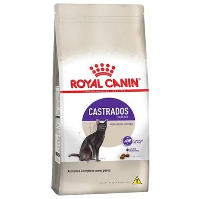 Ração Royal Canin Sterilised para Gatos Adultos Castrados - 10,1 Kg