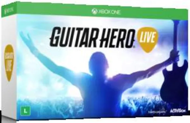 [Saraiva]  Guitar Hero Live Bundle - Xbox One R$ 379,91
