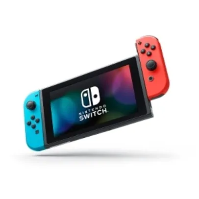 Console Nintendo Switch 32GB Neon Azul e Vermelho em 10x