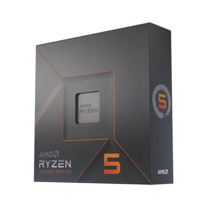 Processador AMD Ryzen 5 9600X 3.9GHz (5.4GHz Turbo) 6 Cores 12 Threads AM5 38MB Radeon Graphics Sem Cooler - 100-100001405WOF