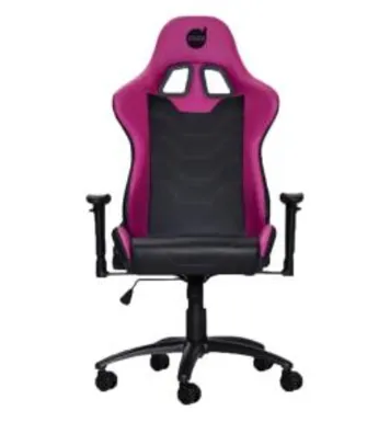 Cadeira Gamer Serie M 2d Rosa/Preto - Dazz | R$840