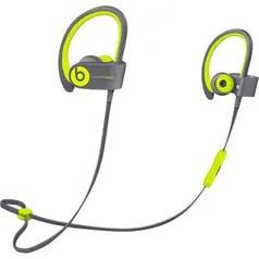 [CC SUB + AME = R$154] Fone de Ouvido Beats Powerbeats 2 Wireless Earphone Amarelo e Cinza