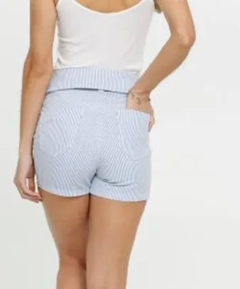 Short Feminino Listrado Biotipo