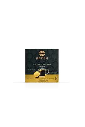 ORFEU Café Cápsula 10 Bourbon Amarelo Compatível Dolce Gusto