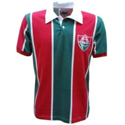 Camisa Liga Retrô Fluminense 1913 - Vermelho e Verde | R$112