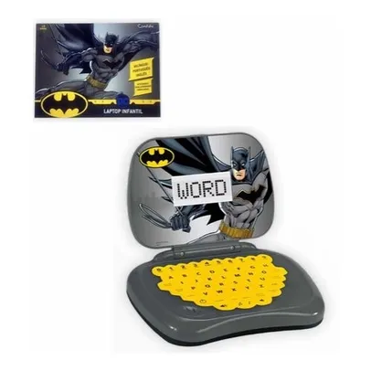 Computador Infantil Educativo Batman Candide Brinquedo