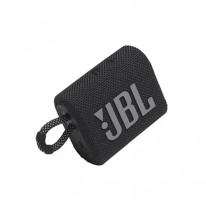 Caixa de Som Portátil JBL GO 3 BLK