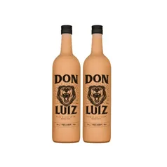 [R$45 A UNIDADE] Licor de Doce de Leite Don Luiz Dulce de Leche Cream 750ml Caixa C/2und