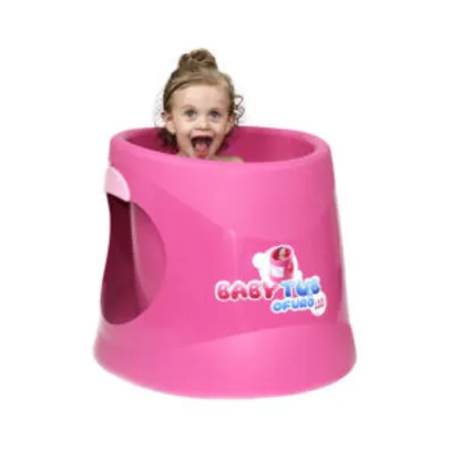 Banheira Infantil Ofurô Rosa BabyTub BBT052 | R$ 240