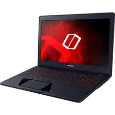 [Cartão Submarino]Notebook Odyssey Intel Core 7 I5 8GB (GeForce GTX 1050 com 4GB) 1TB Led Full Hd W10 Preto - Samsung