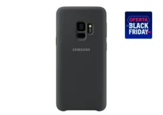 Capa Protetora Samsung em Silicone para Galaxy S9 – Preto - R$18