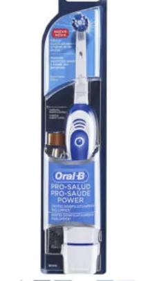 [PRIME] Escova Dental Elétrica Oral-B Pro-Saúde Power + Pilha Nanfeng , Oral-B | R$65