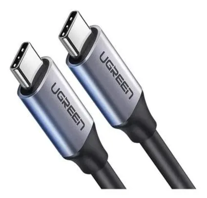 Cabo Tipo C Usb C 60w 4k 60hz Áudio E Vídeo 5gbps Ugreen | R$ 97