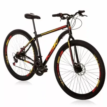 [App] Bicicleta Aço Carbono Ksvj Aro 29 Freios A Disco 21 Vel