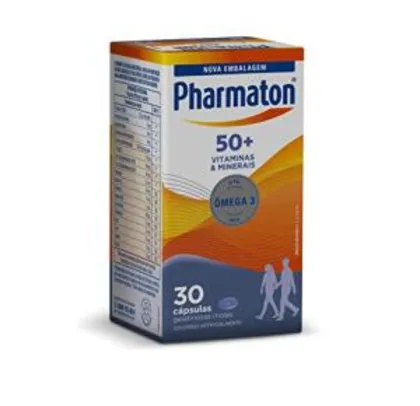 [Prime] Multivitamínico Pharmaton 50+, 30 cápsulas | R$ 33