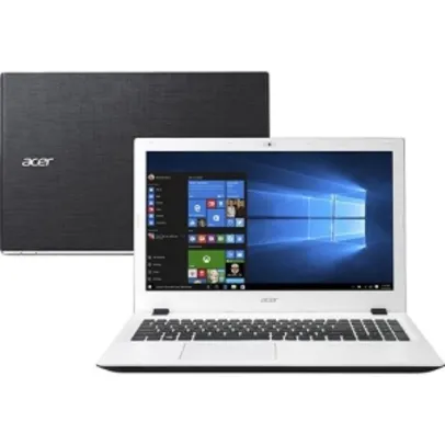 [Shoptime]​ Notebook Acer Intel Core i5 (6ª geração), 1TB, branco - R$1799 à vista