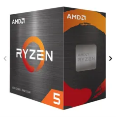 Processador AMD Ryzen 5 5600X, 6-Core, 12-Threads, 3.7GHz (4.6GHz Turbo), Cache 35MB, AM4, 100-100000065BOX