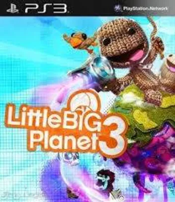 [Walmart] Jogo Little Big Planet 3 PlayStation 3 - R$57