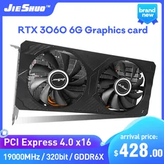 Placa de Vídeo RTX 3060 6GB GDDR6 - GPU de Notebook