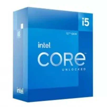 Processador Intel Core i5 12600KF 3.7GHz (4.9GHz Turbo), 12ª Geração, 10-Cores 16-Threads, LGA 1700