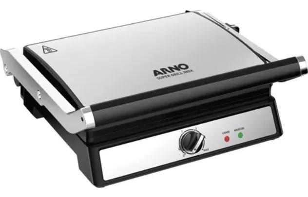 Super Grill Arno Ggra Cor Inox 110V