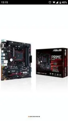 Grátis: Placa-Mãe Asus Prime B450M Gaming/BR, AMD AM4, mATX, DDR4 | Pelando