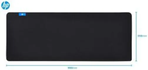 MOUSEPAD GAMER HP PRETO, EXTRA GRANDE - MP9040 (900X400MM)